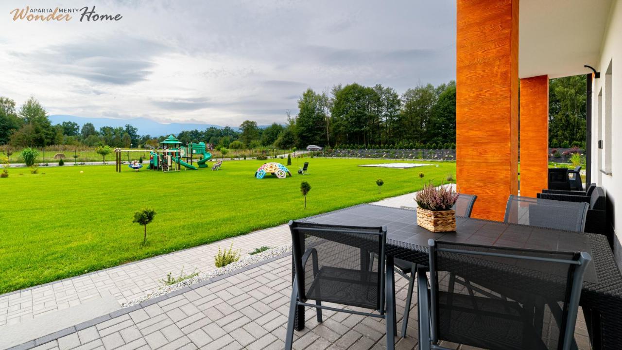 Wonder Home - Apartamenty Halo Karkonosze Z Ogrodem, Sezonowym Basenem, Placem Zabaw I Widokiem Na Sniezke - Zlokalizowane Blisko Karpacza ميسواكوفيتسه المظهر الخارجي الصورة