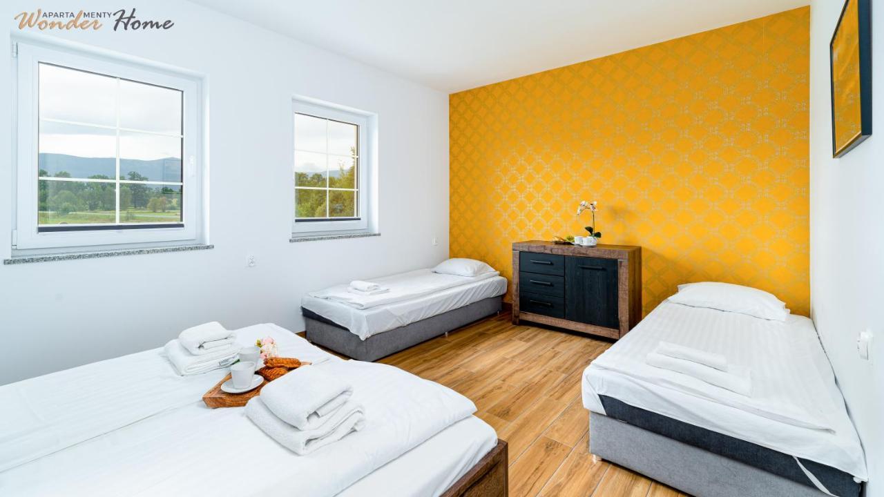 Wonder Home - Apartamenty Halo Karkonosze Z Ogrodem, Sezonowym Basenem, Placem Zabaw I Widokiem Na Sniezke - Zlokalizowane Blisko Karpacza ميسواكوفيتسه المظهر الخارجي الصورة