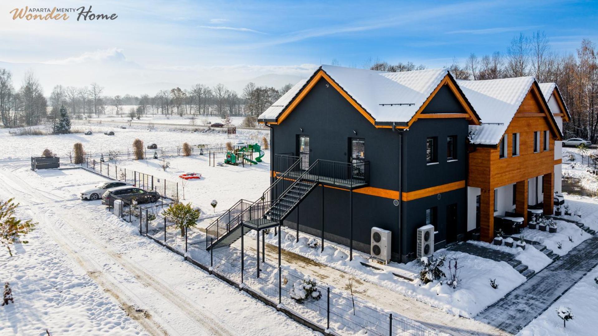Wonder Home - Apartamenty Halo Karkonosze Z Ogrodem, Sezonowym Basenem, Placem Zabaw I Widokiem Na Sniezke - Zlokalizowane Blisko Karpacza ميسواكوفيتسه المظهر الخارجي الصورة